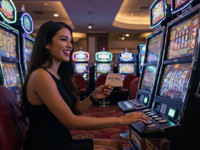 Escala Gaming Agent spinning reels on a slot machine.