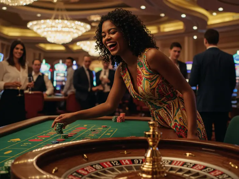 Extreme 88 gaming playing roulette with spinning wheel excitement.