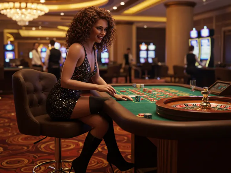 Pusoy App playing roulette for exciting spins and lucky numbers.