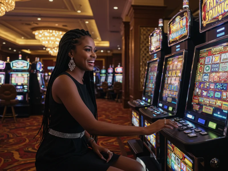 Phlove Online Casino playing baccarat table with cards and chips