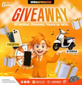 Winspire88 official #1 Giveaway Promotions