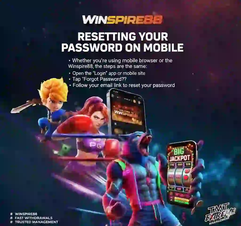 Winspire88 Reset Password