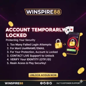 winspire forget password account