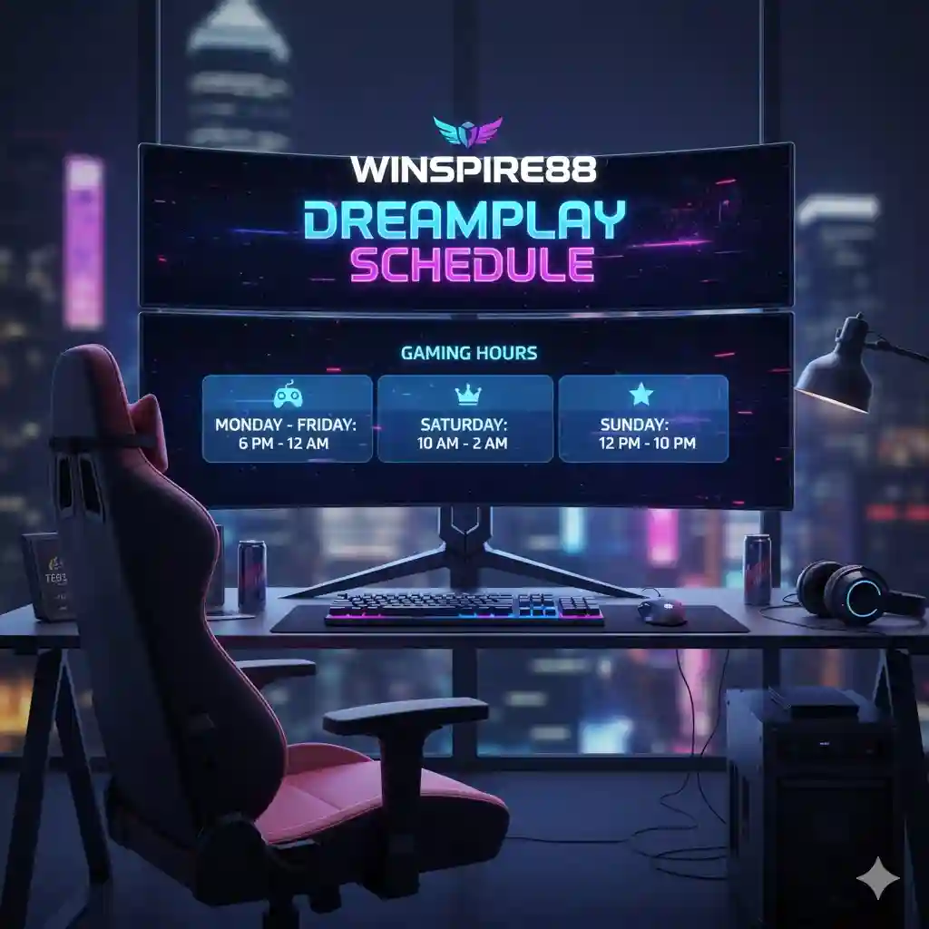 Dreamplay schedule Winspire88