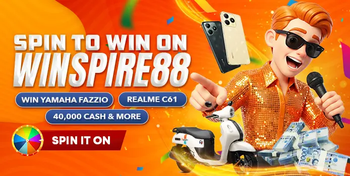 WINSPIRE MEGA PRIZES WHEEL